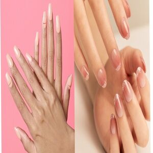 Ohora Semi Cured Gel Nail Strips Basic Nails No 11 And Sugar French